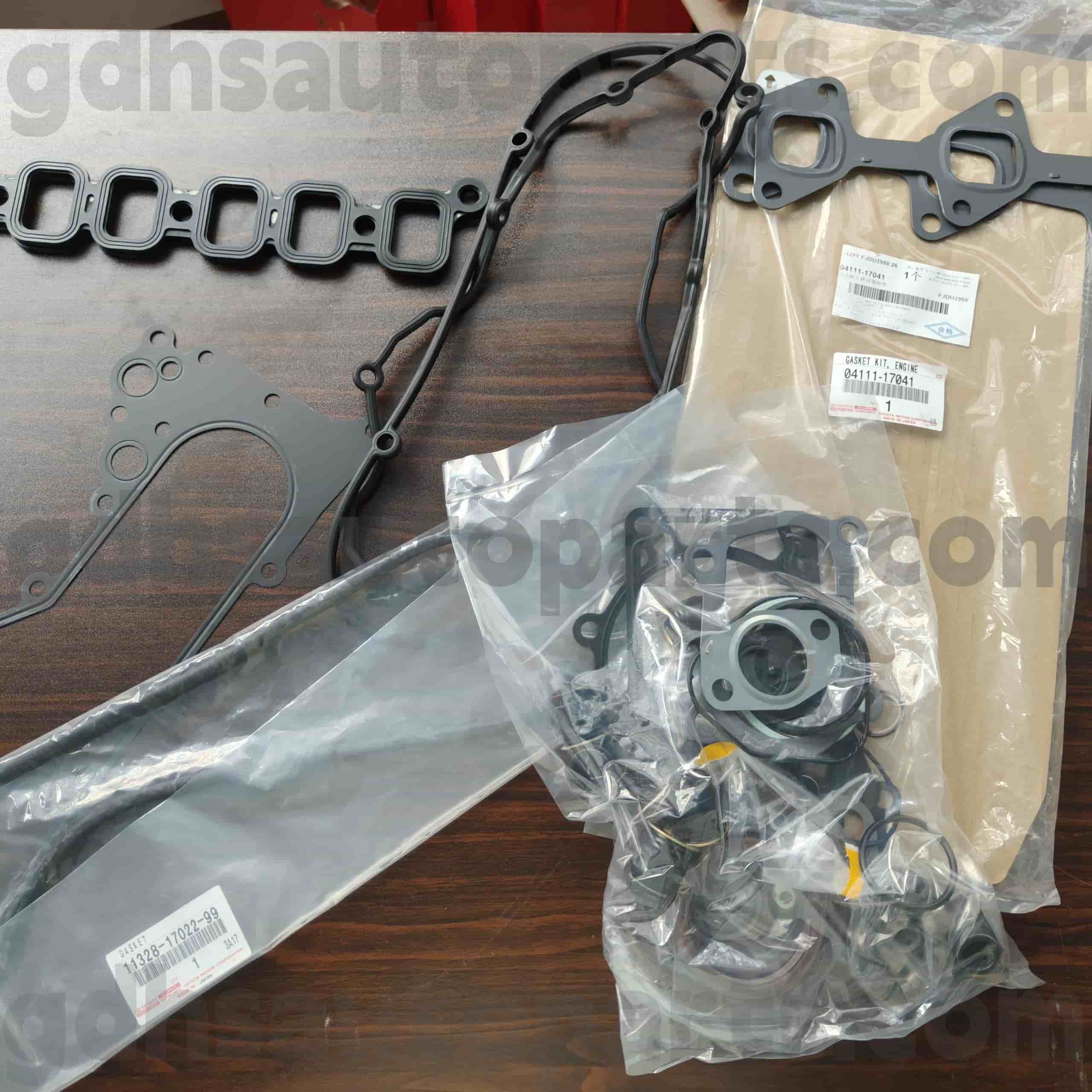 04111-17041 Toyota Parts Engine Overhaul Kit Kanggo Land Cruiser, Coaster, Land Cruiser Land