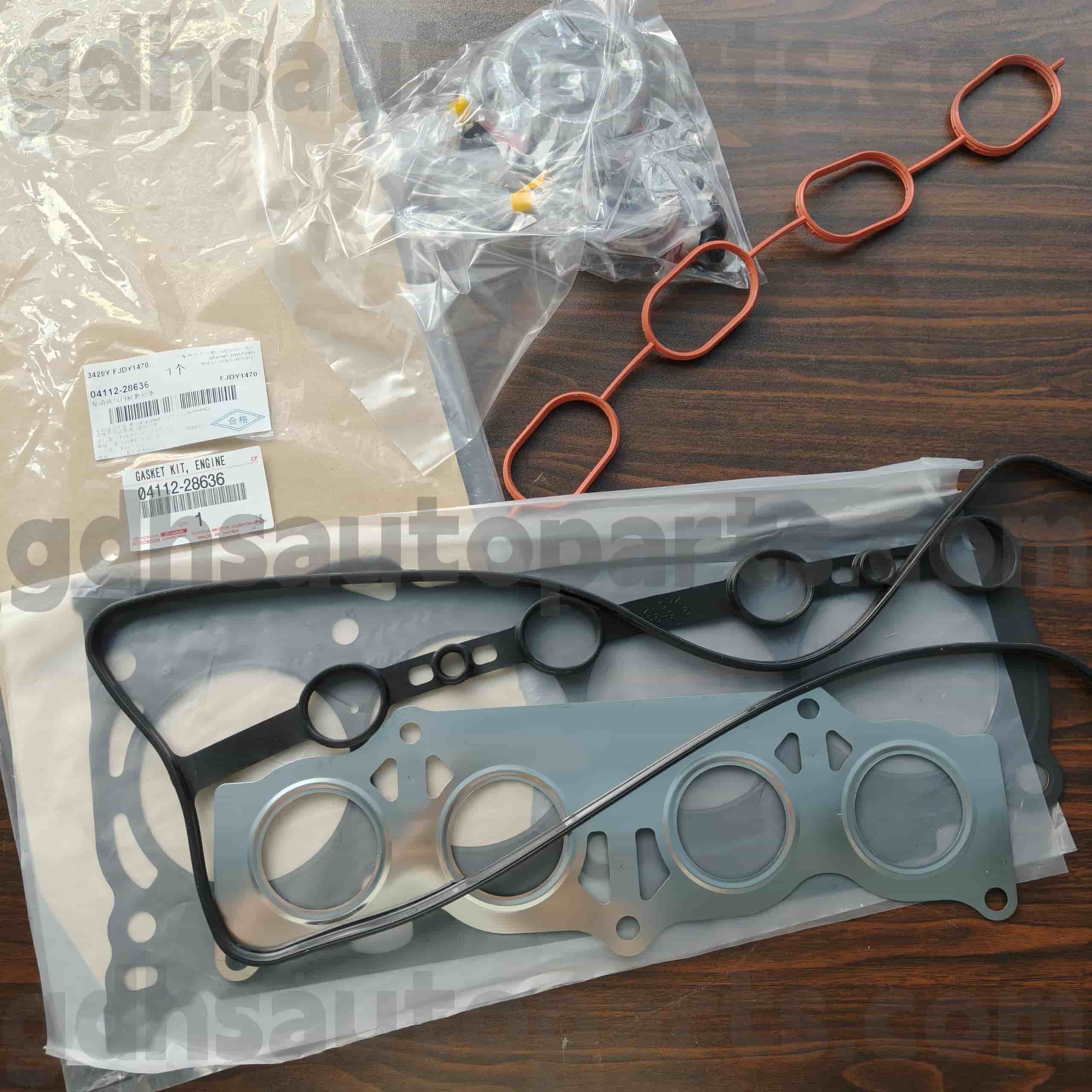 04112-2-2-636 Toyota Bagian Genuine Parts Engine Tune-Up Kit kanggo Previa / Tarago, Estima, Alphard