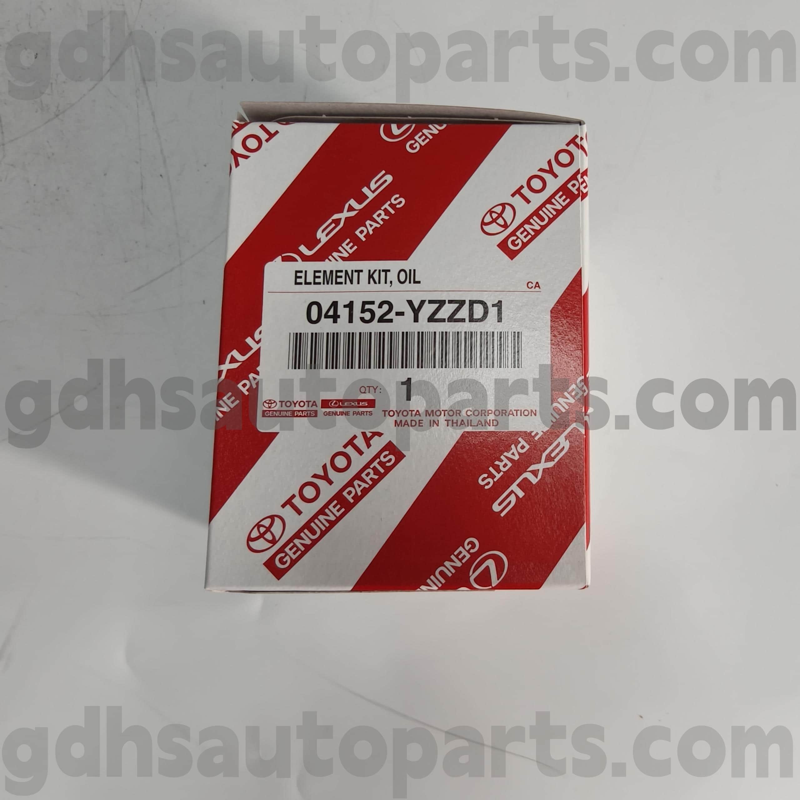 04152-Yzzd1 Toyota Filter Minyak Toyota Toyota Toyota Kanggo Casis Ora. Asu40 GSU45