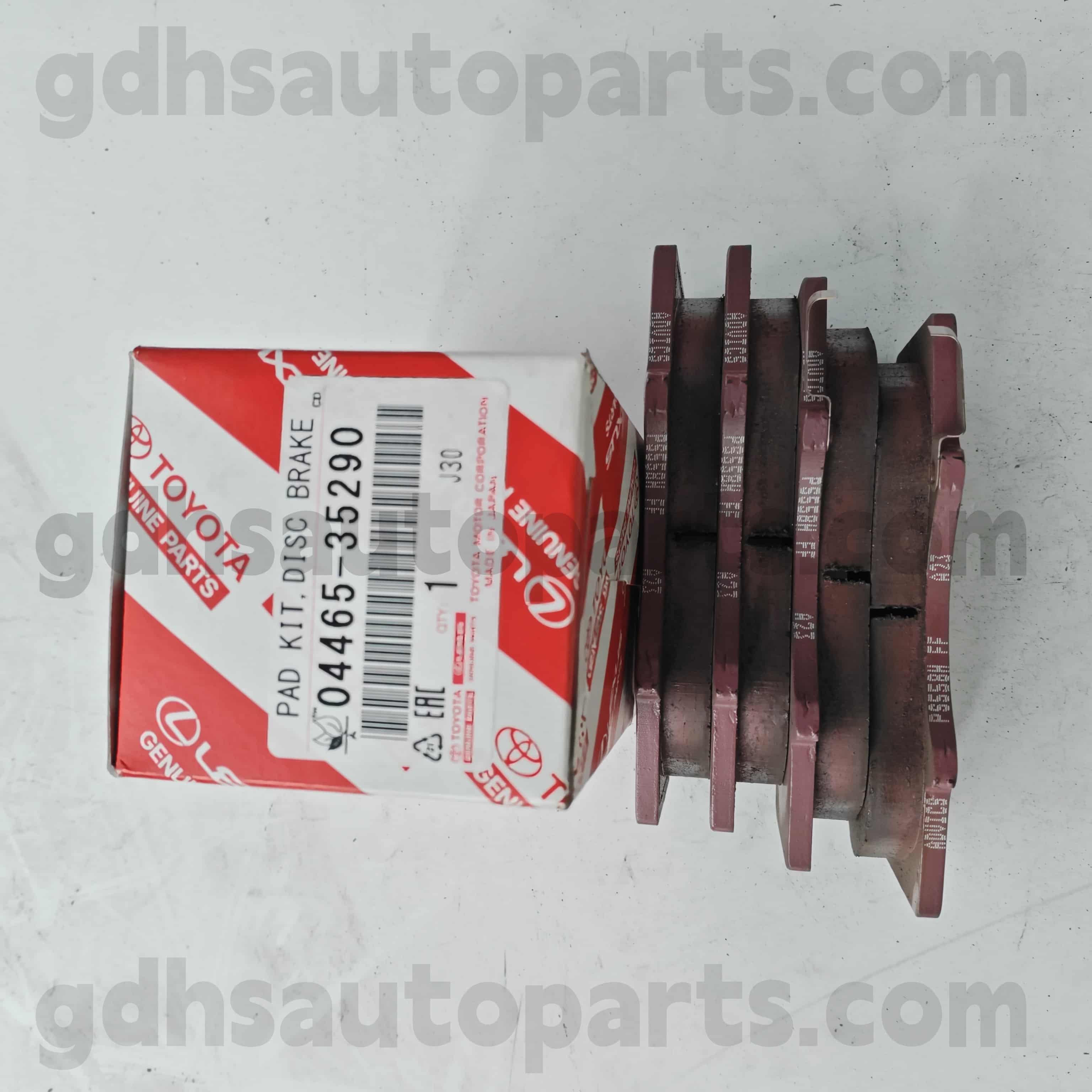 044655290 Toyota Genuine parts Front Brake Pad kanggo Land Creader Prado, FJX, Sequoia Chassis, Hil12 #, TRJ12 # .. Arl, GCC, GCC, GCC, GCC, GCC, GCC, GCC, GCC, GCC, GCC, GCC, GCC, GCC, GCC, GCC, GCC, GCC