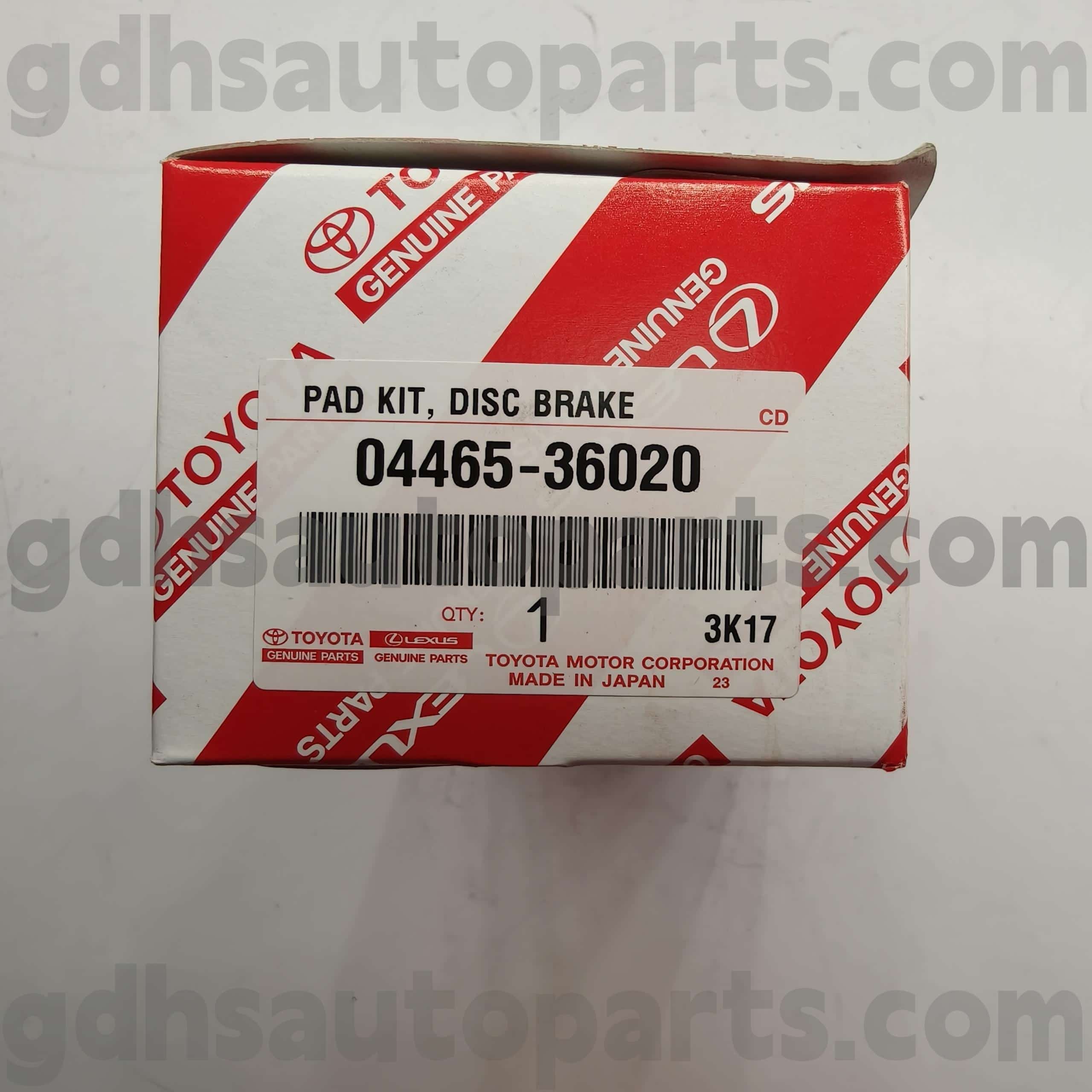 044651515151550 Toyota Bagéan Bagéan ing ngarep Brake Brake Pads Kanggo Coaster Chassis Ora. HZB RZB # BB4 #