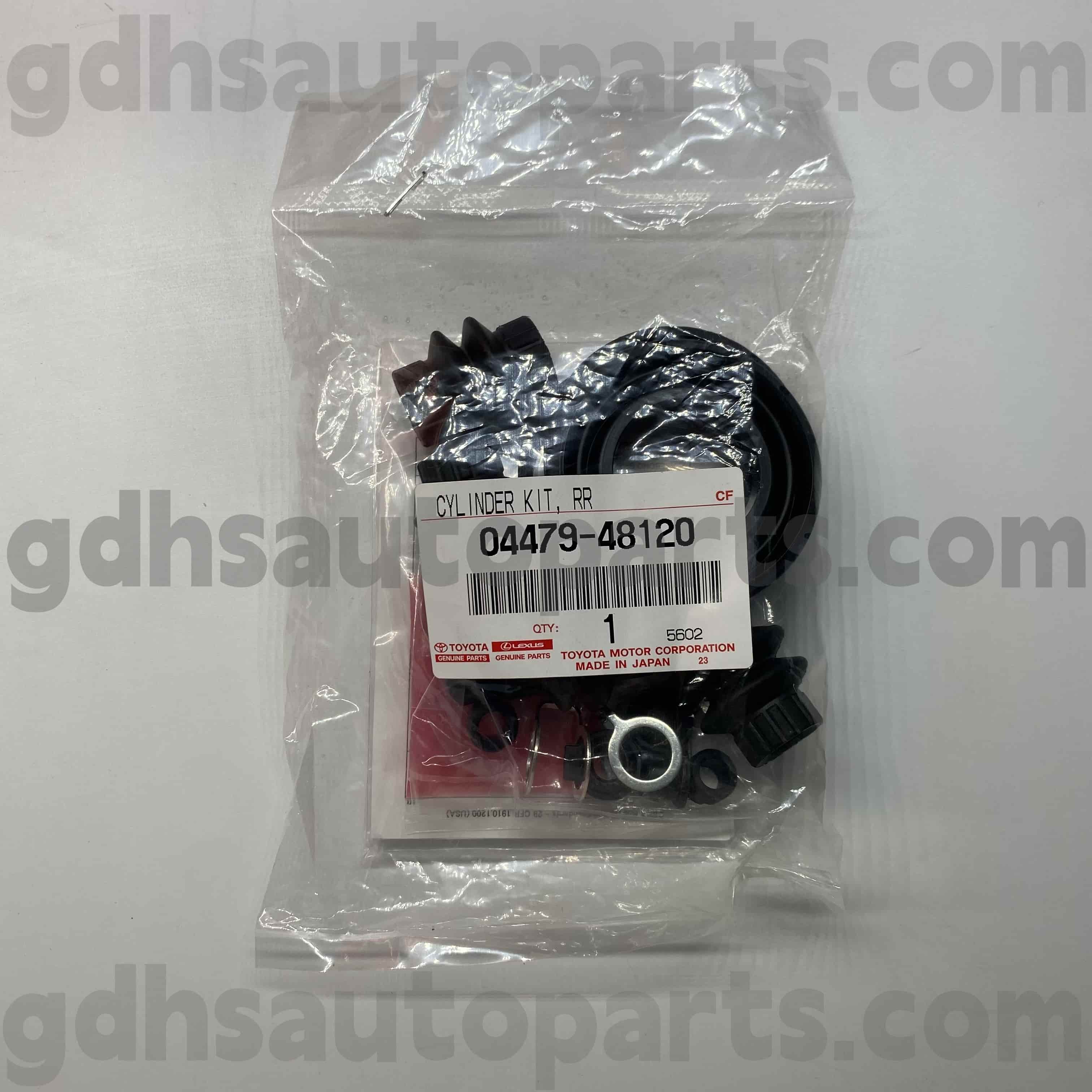 04479-48120 Toyota Bagian Genuine Babar Rear Rear Brake Kit Kanggo Highlander (JPP) semuis ora. Gsu4z