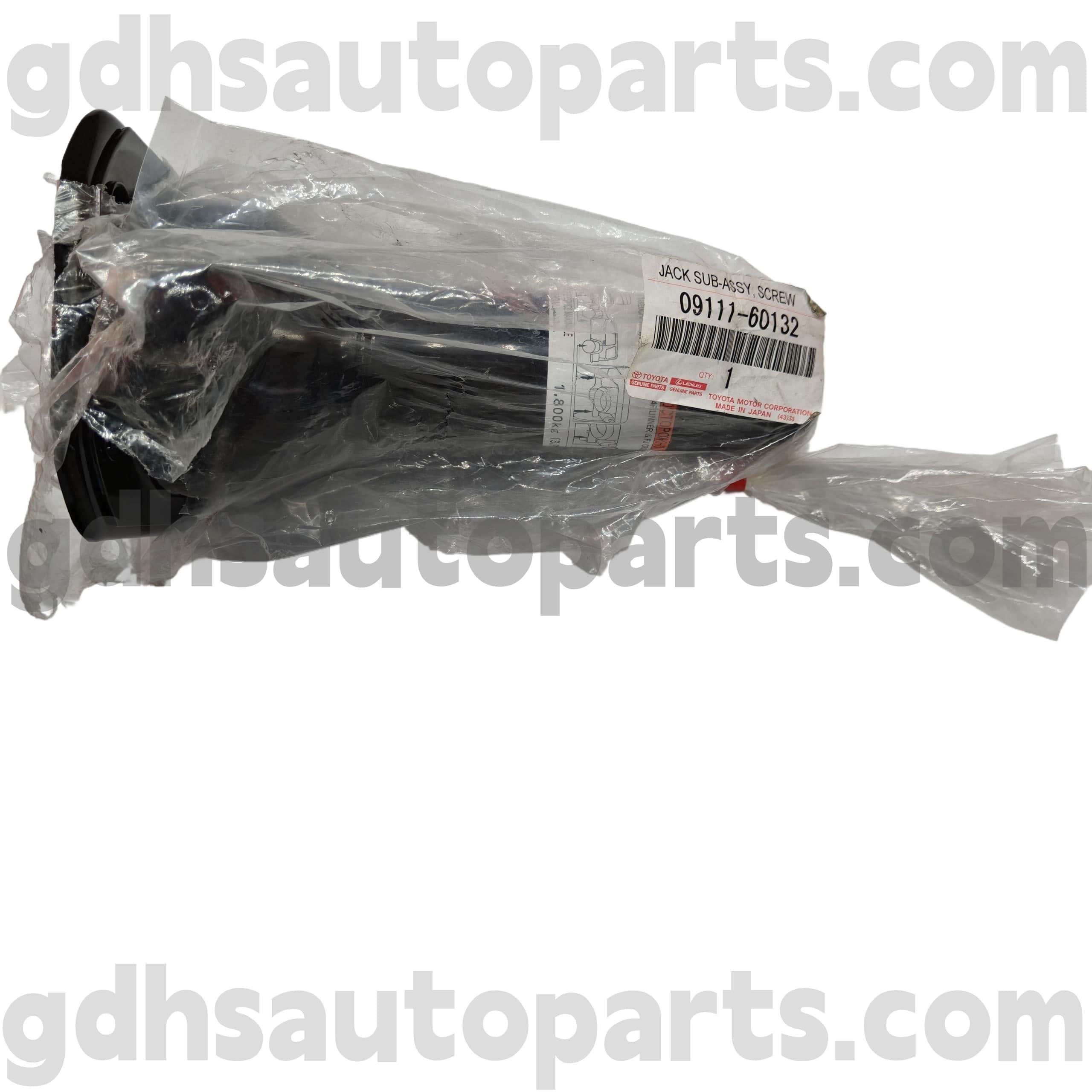 0911-60132 Toyota Bagian Jack Jack kanggo Land Cruiser, FJ Cruiser, Lexus GX460 sasis ora. Urj150