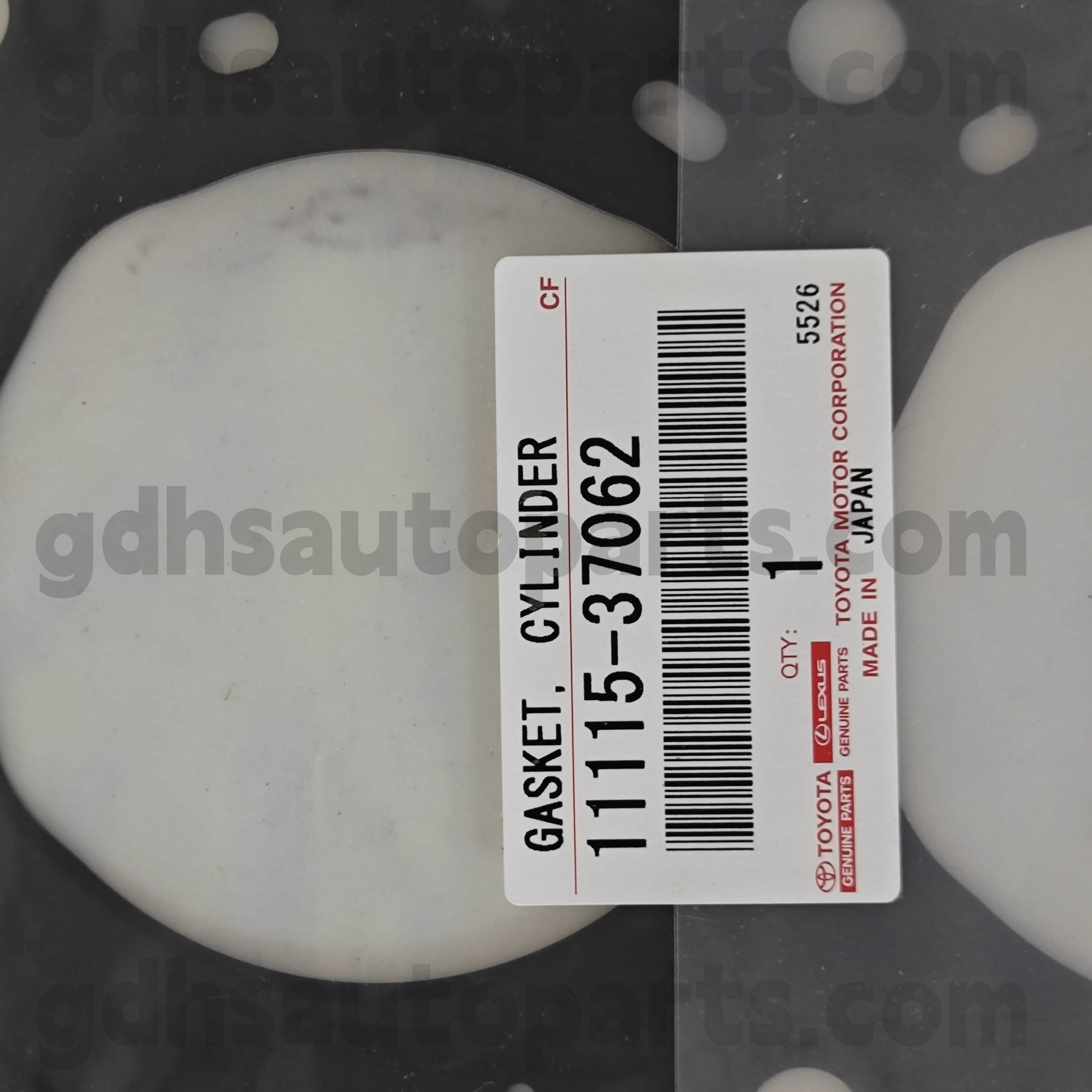 1111577-77062 Toyota bagean silinder sirah basker sirah gasket segel kanggo corolla, c-hr