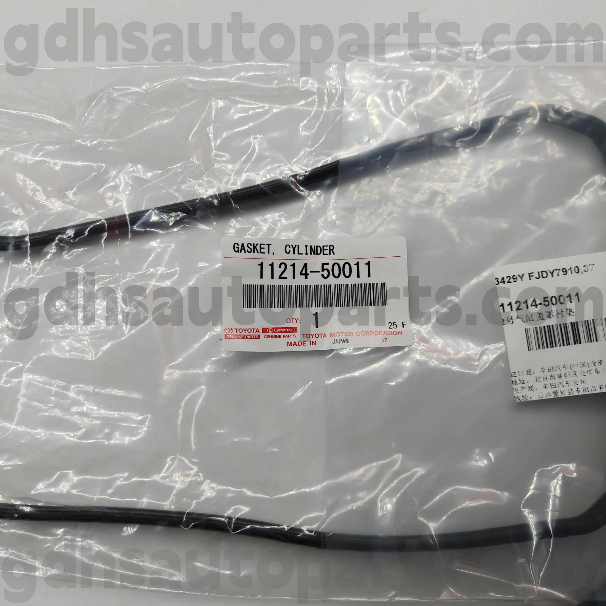 11214-50011 Toyota Suku Cadang Asli Penutup Katup Kiri Gasket untuk LEXUS SC430 Chassis NO.UZJ100 200 UCF