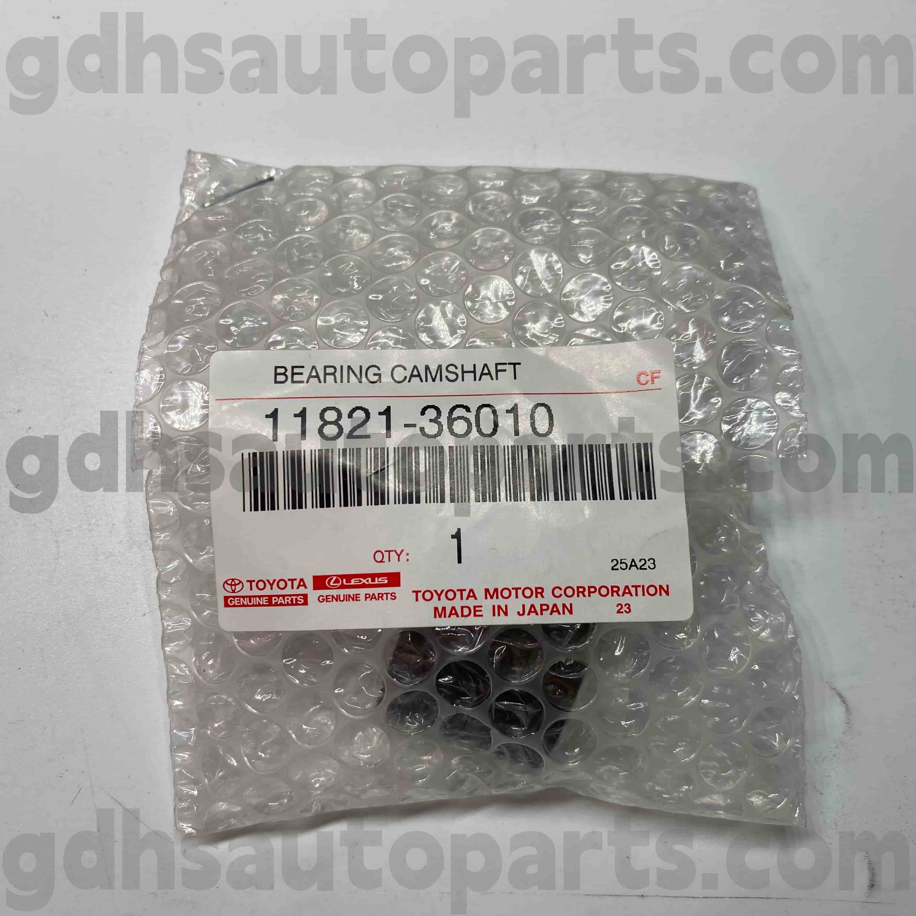 11821-36010 Toyota Genuine Parts Camshaft Bearing for HARRIER, CAMRY, RAV4 Chassis NO.AYH30