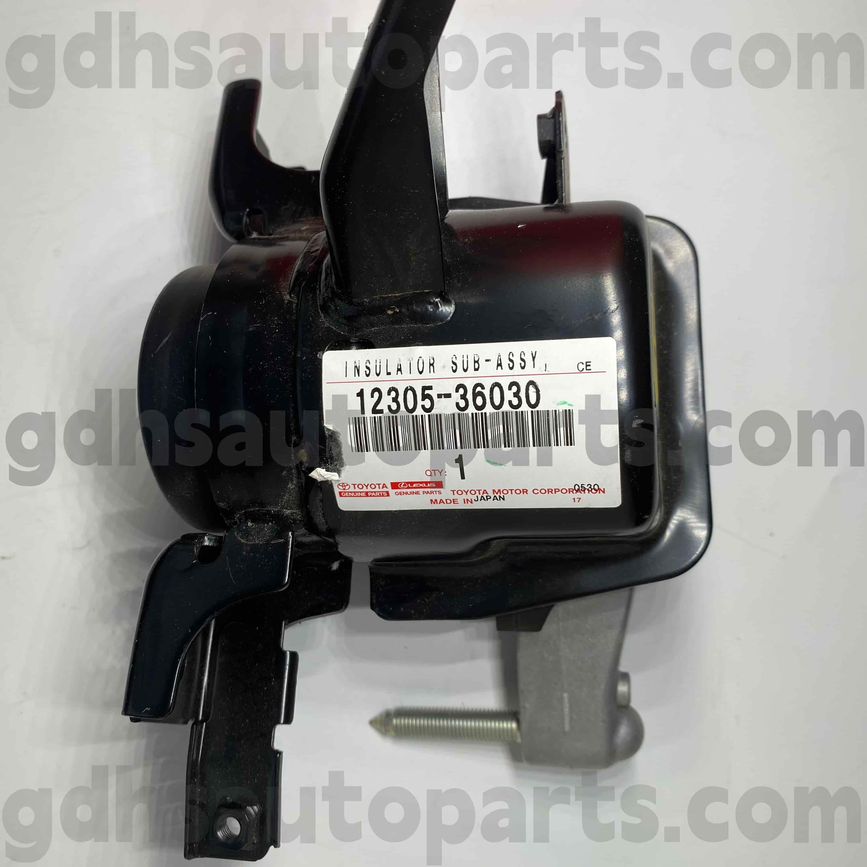 12305-36030 Suku Cadang Asli Toyota Mount Engine Kanan untuk SCION TC, ZELAS Chassis NO.2ARFE..AGT20