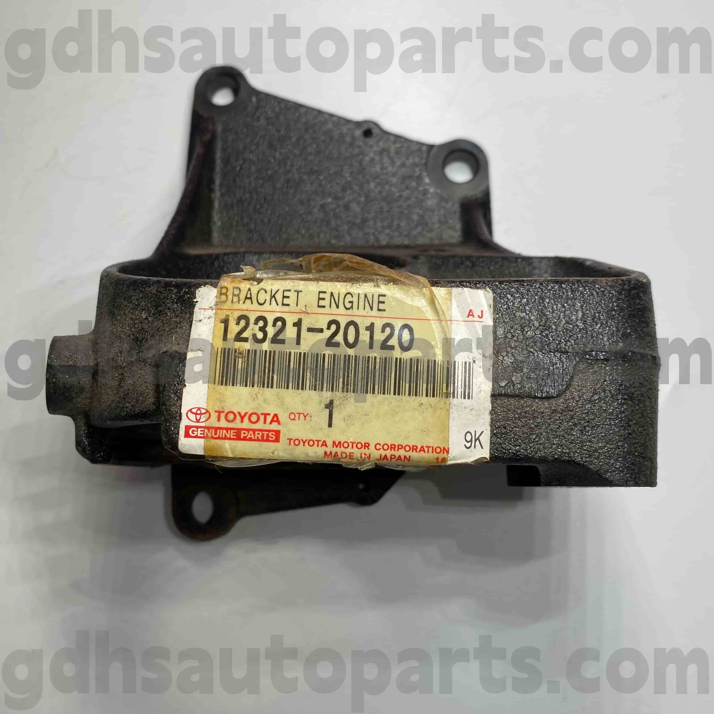 12321-20120 Toyota Genuine Parts Engine Mount for KLUGER HV, HARRIER HV, HIGHLANDER, LEXUS RX400H Chassis NO.MHU38