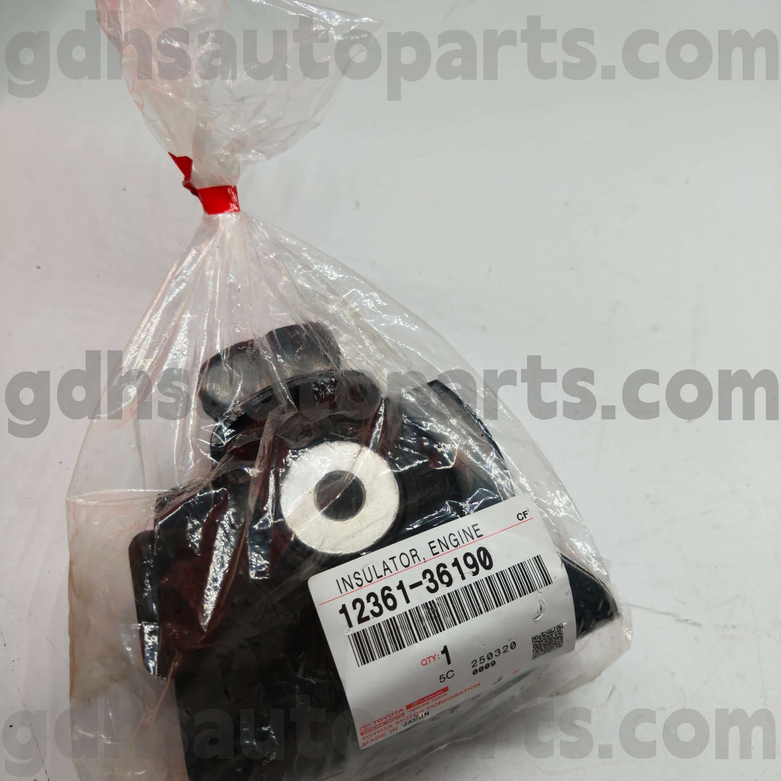 12361-36190 Suku Cadang Asli Toyota Dudukan Mesin Depan untuk Chassis ALPHARD/VELLFIRE/HV