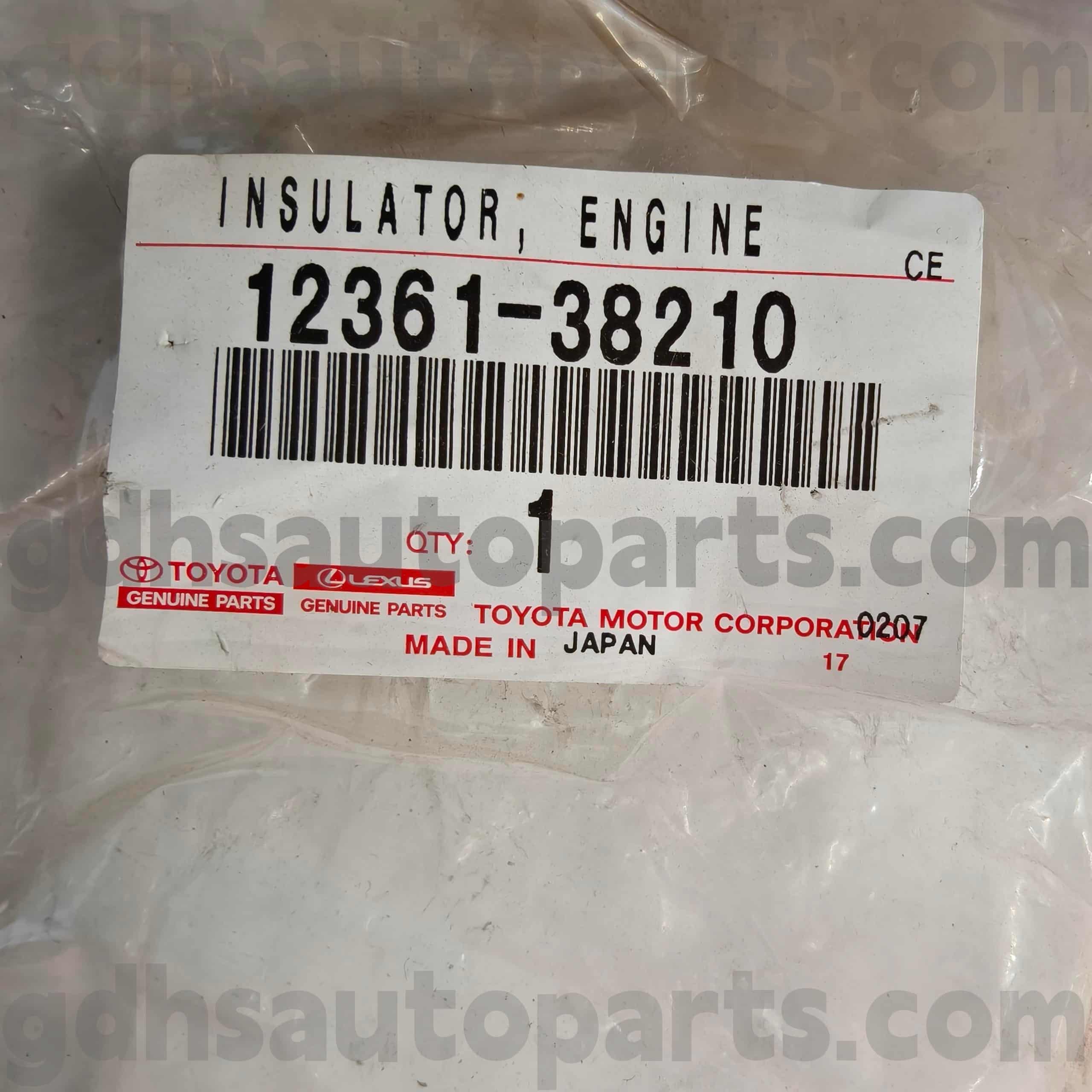 12361-38210 Toyota Genuine Parts Front Engine Mount untuk LEXUS LS460/460L Chassis NO.1URFSE USF45 46