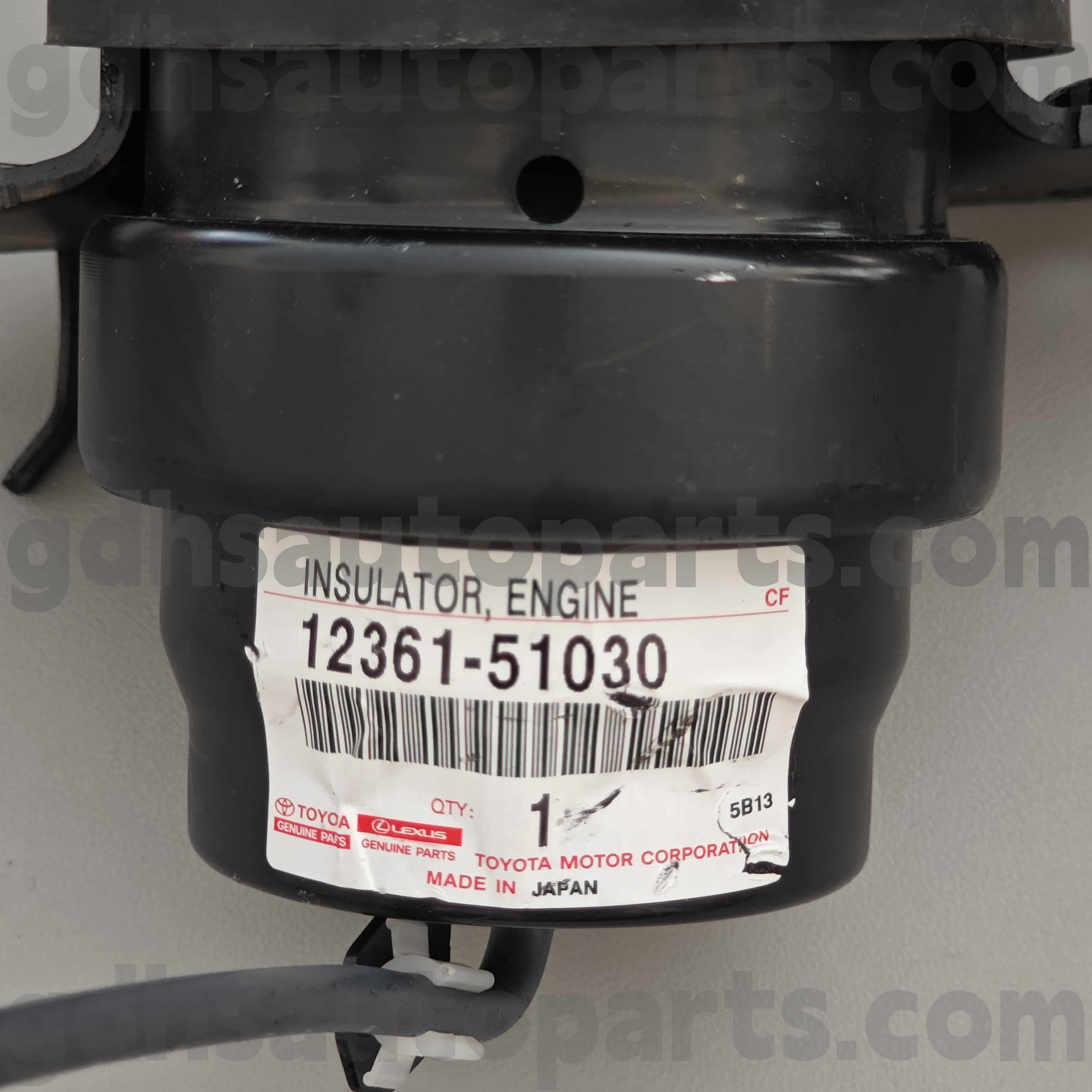 12361-51030 Toyota Bagean Bagéan Ngarep Genuine Kanggo Tanah Cruiser, LX450D / 570