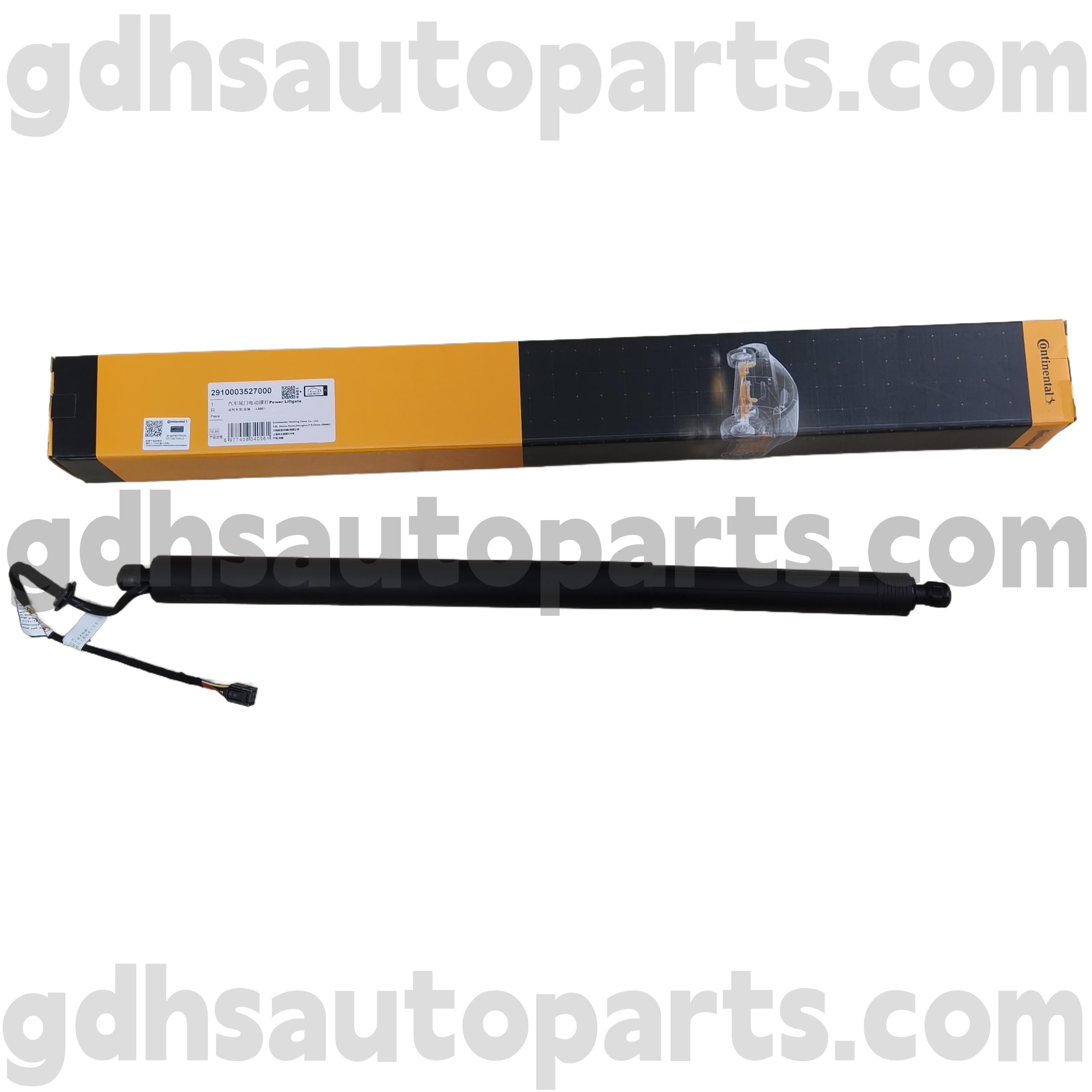 2910003527000 Strut Tailgate Continental kanggo sawetara Rover Velar OE ora. LR17875