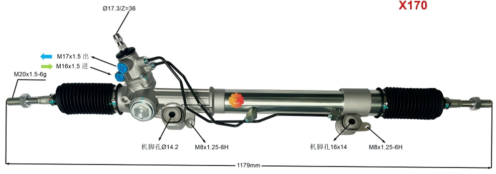 44250-60090 Automotive Steering Gear