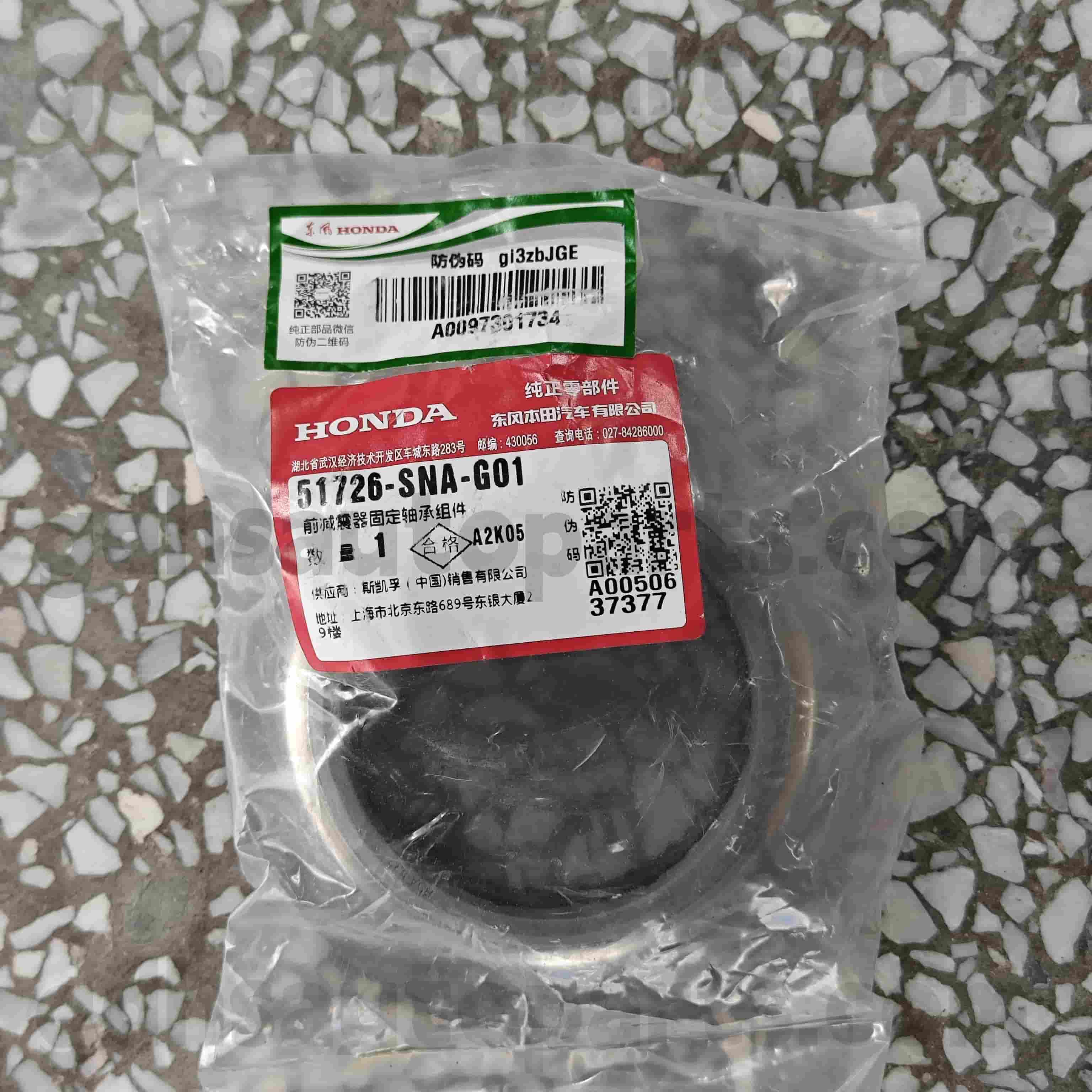 51726-sne-G01 Bagean Honda Guluh SCOCK Absober Bearing Ciimo, Civic, Civic Hybrid