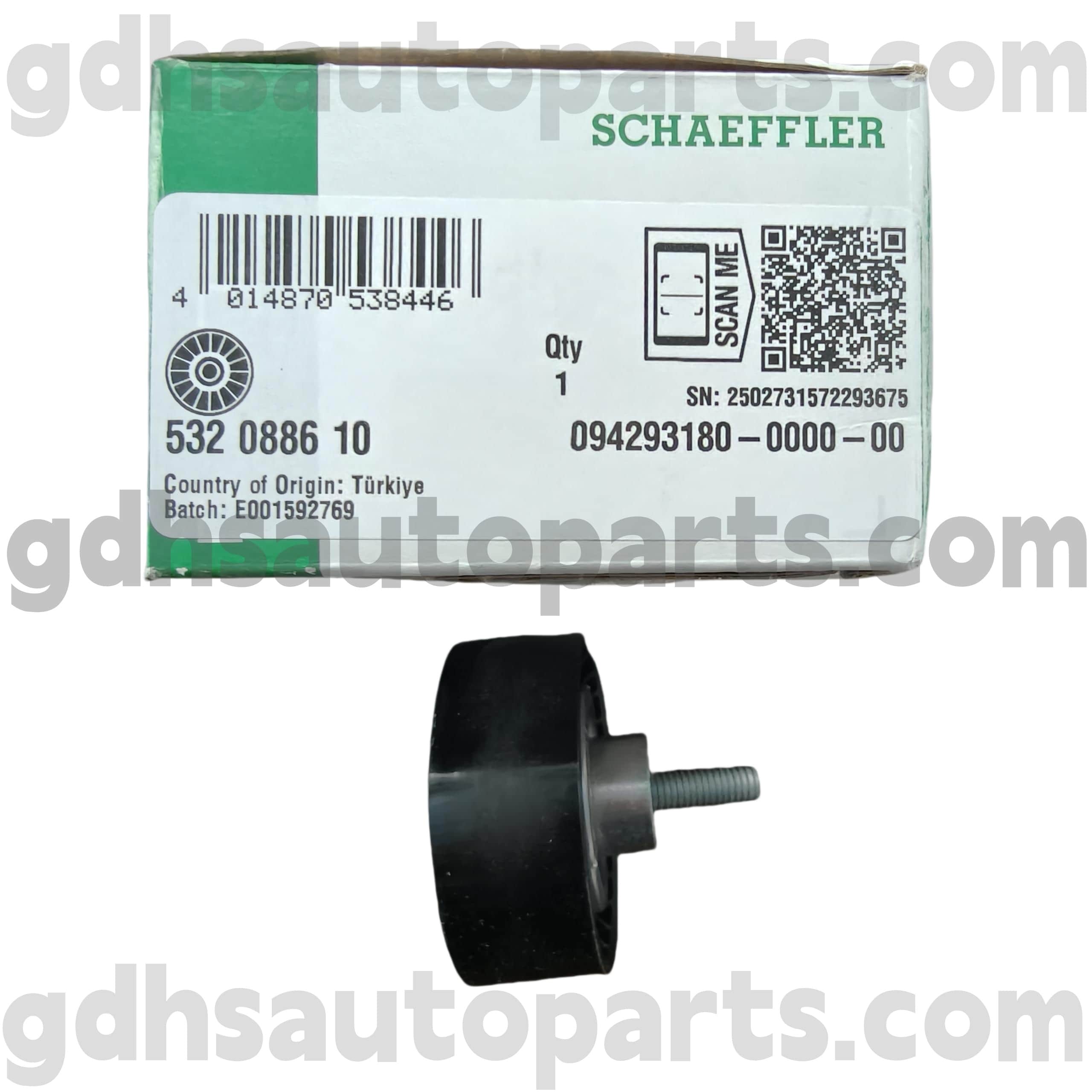 5320886100 Schaeffler Ina Timing Belt Pullley kanggo Range Rover, Robo Rover Olahraga, Land Rover Discovery 4 OE No.LR073726