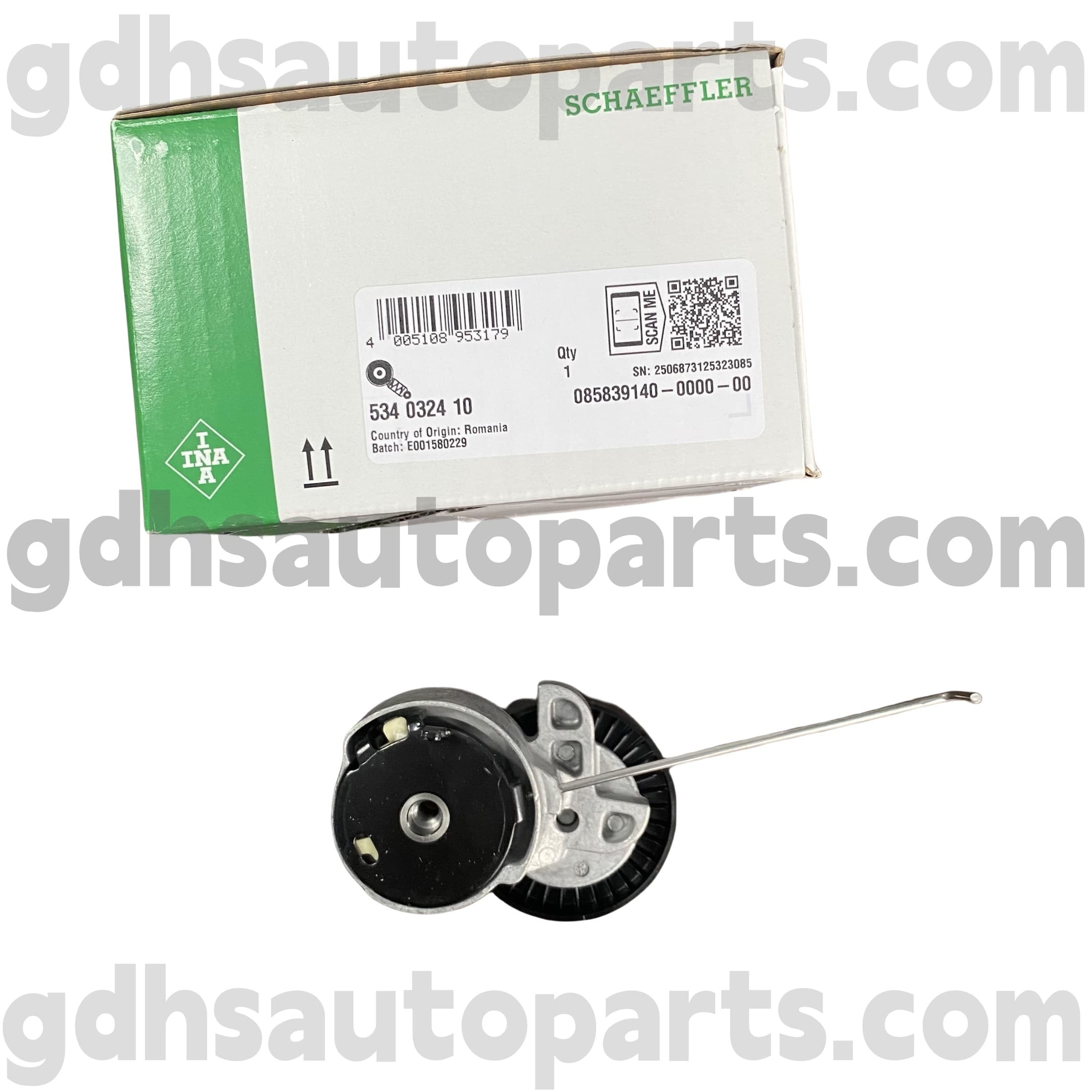 5340324100 SCHAFEFFLER INA DRIVE Tensioner kanggo Land Rover Freelander 2 OE NO. LR004667