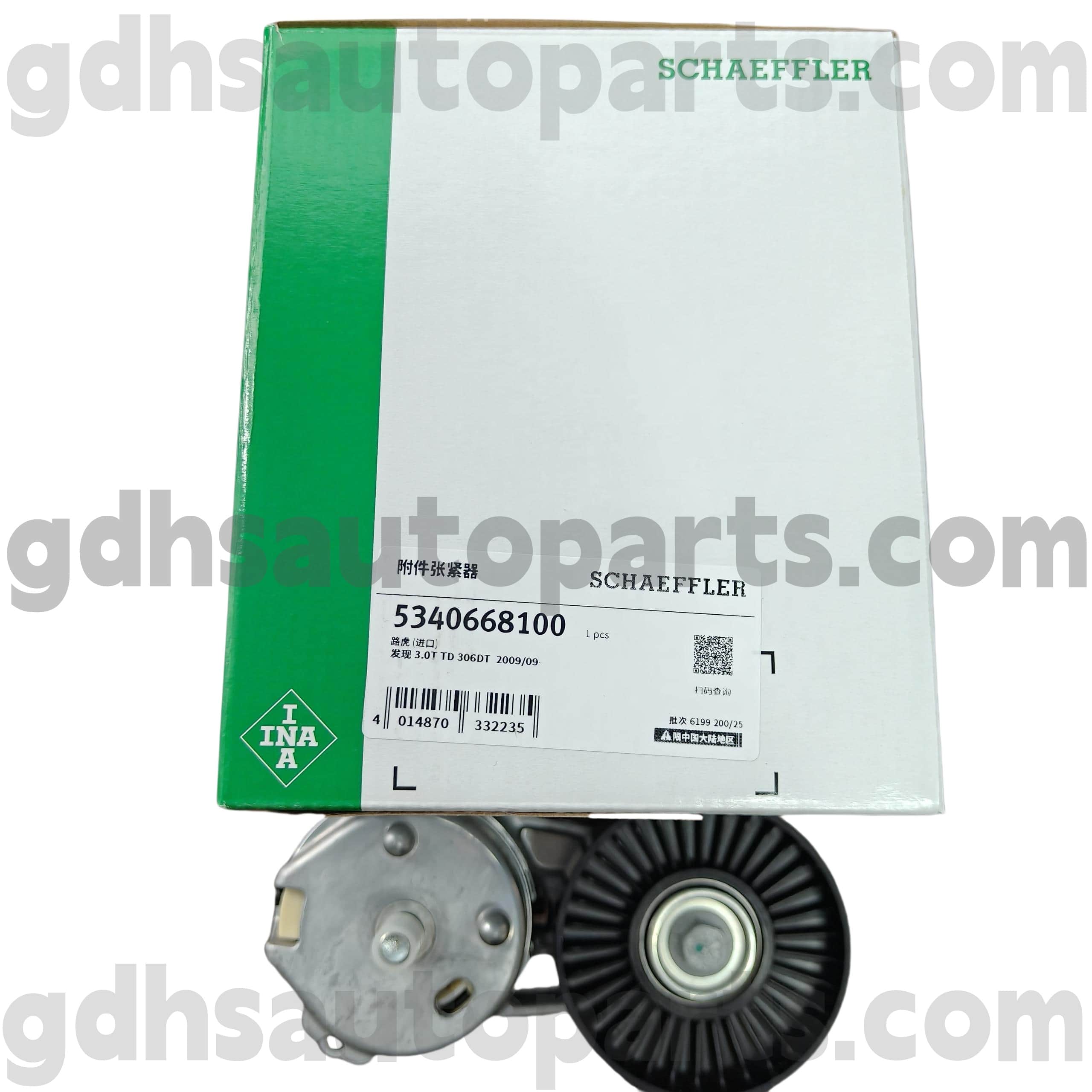 5340668100 Schaeffler ina drive tensioner kanggo rover, sawetara Rover Olahraga, Tanpa Land Rover Discovery 4 OE NO. Lr035493