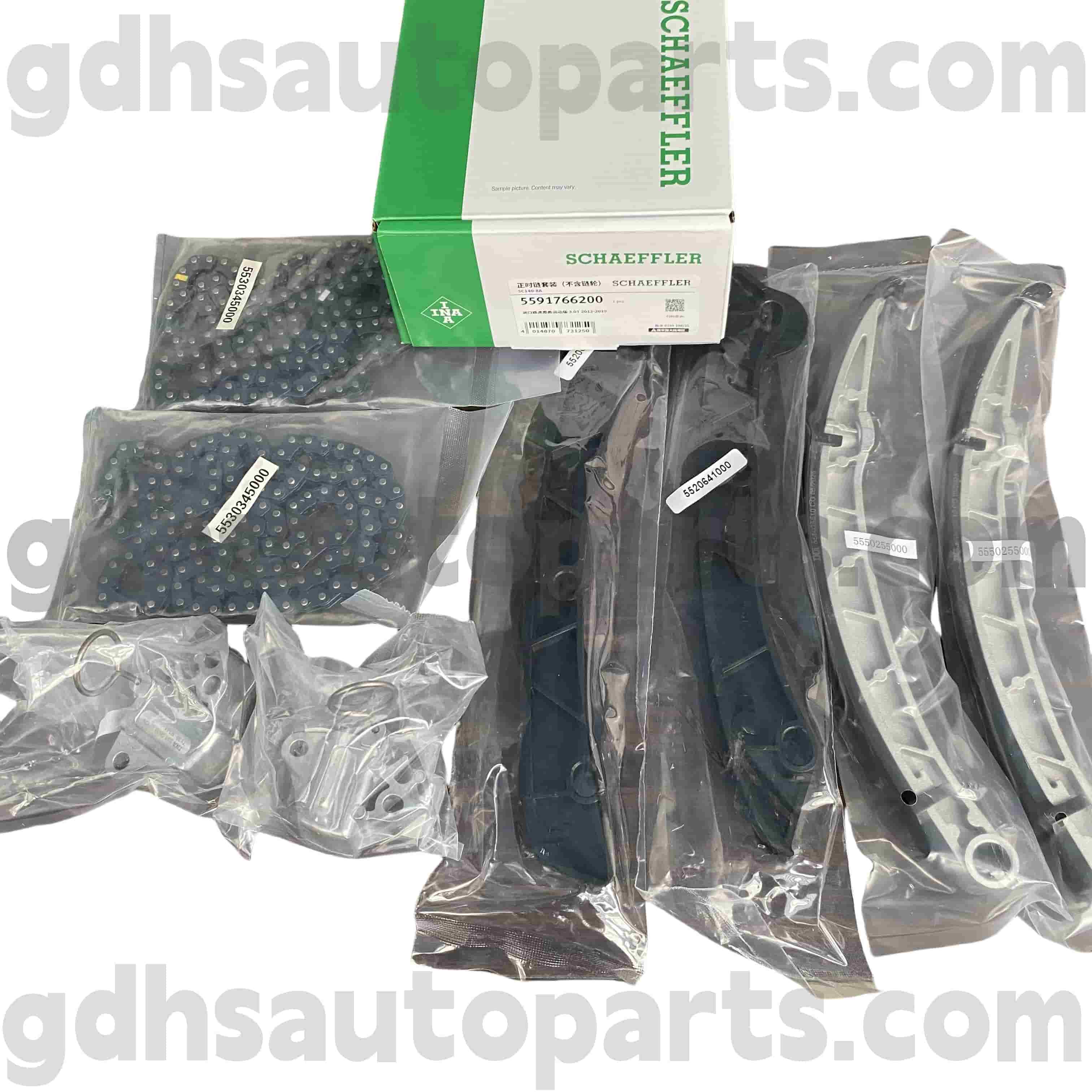 5591766200 SCHAeffler Ina Drive Sabuks Tensioner kanggo Range Rover, Range Rover Olahraga, Roy Rover evoque, ROVEVE Velar OE No.LRR095472