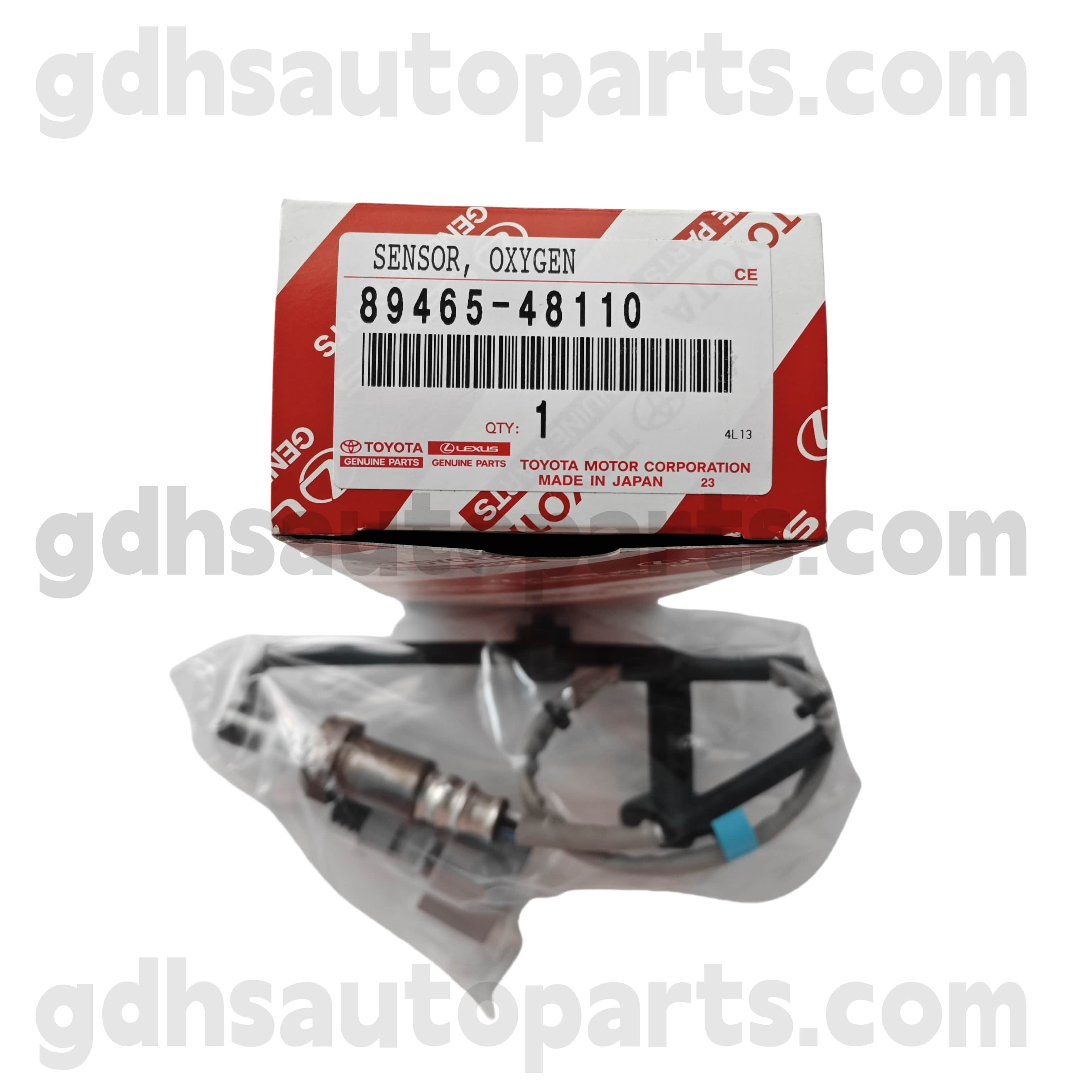 89465-48110 Toyota Genuine bagean mburi oksigen sensor oksigen kanggo harrier, Highlander, Lexus RX300 / 330/350 susis ora. GSU4 #