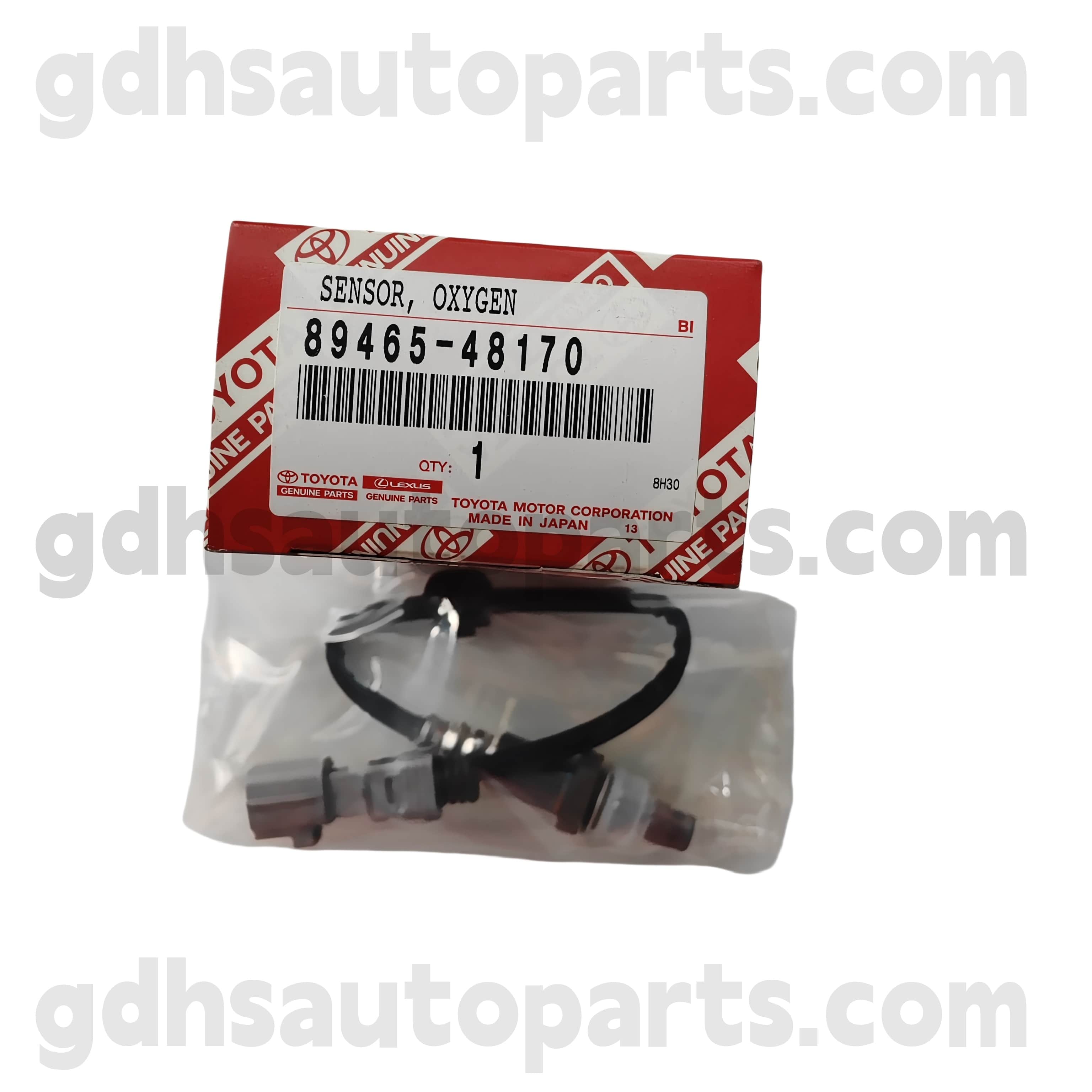 89465-48170 Toyota Genuine Bagéan Sensor Oksigen mburi kanggo Harrier, Lexus RX300 / 330/350, Highlanderchassis ora. MCU2 #