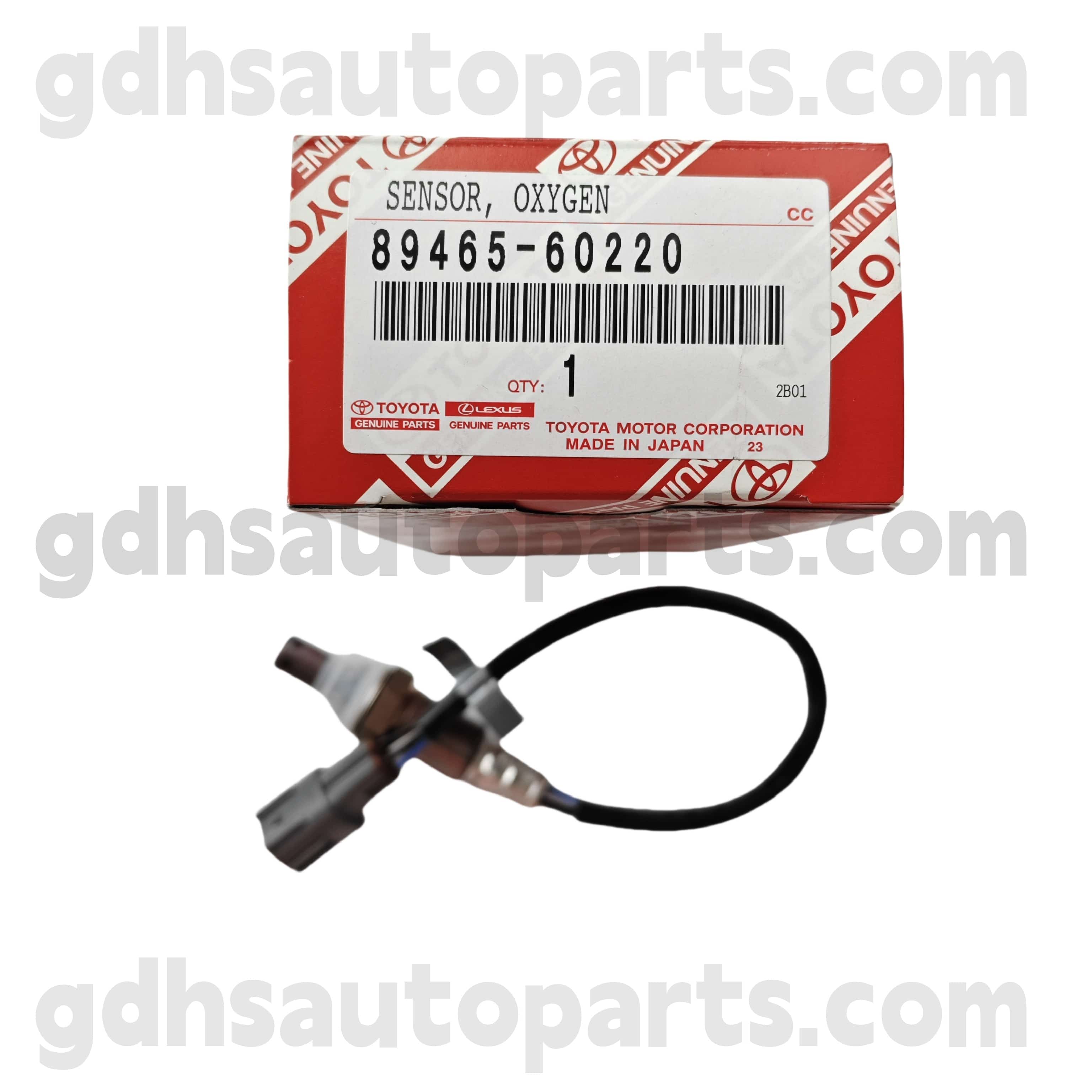 89465-60220220 TOYOTA Bagéan Oksigen Sensor kanggo Land Crado Prado, 4Runner Chassis No. GRJ12 # .. Arl, GCC, Gen