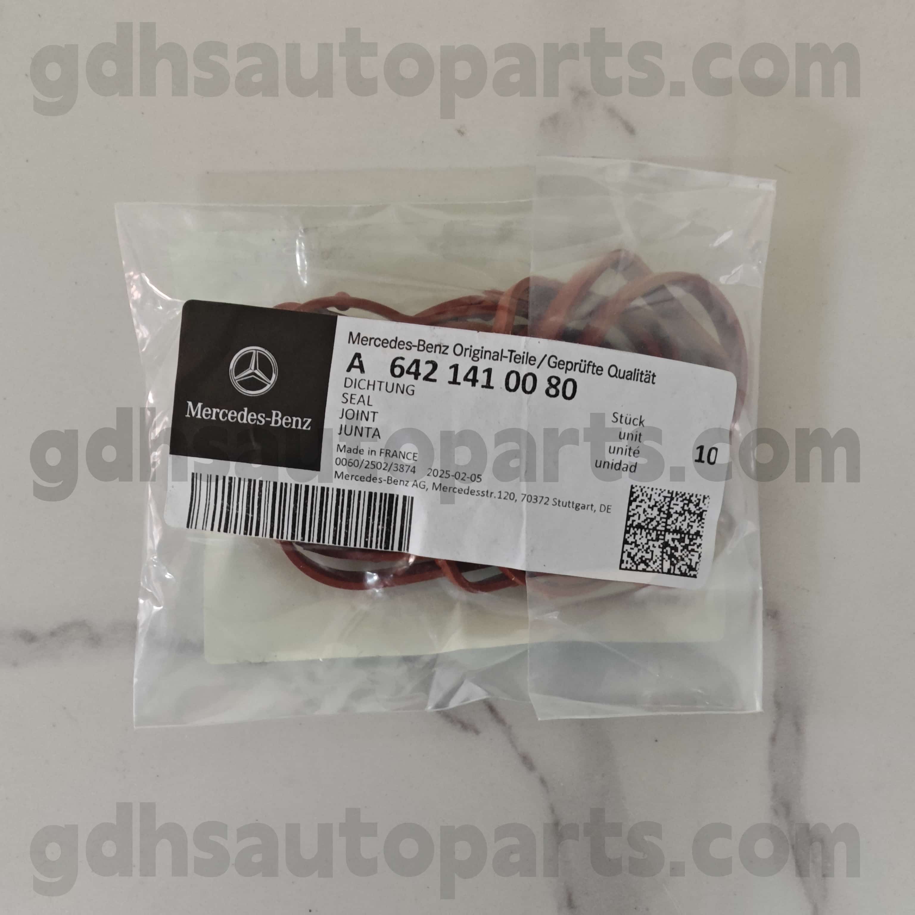 A 642 14100 80 80 80 80 80 80 80 80 80 80 8010 MERCEDES-BENZ GenUne O-642855 Om642, 642890 Om642,642,642,642,642,642887 Om6422287