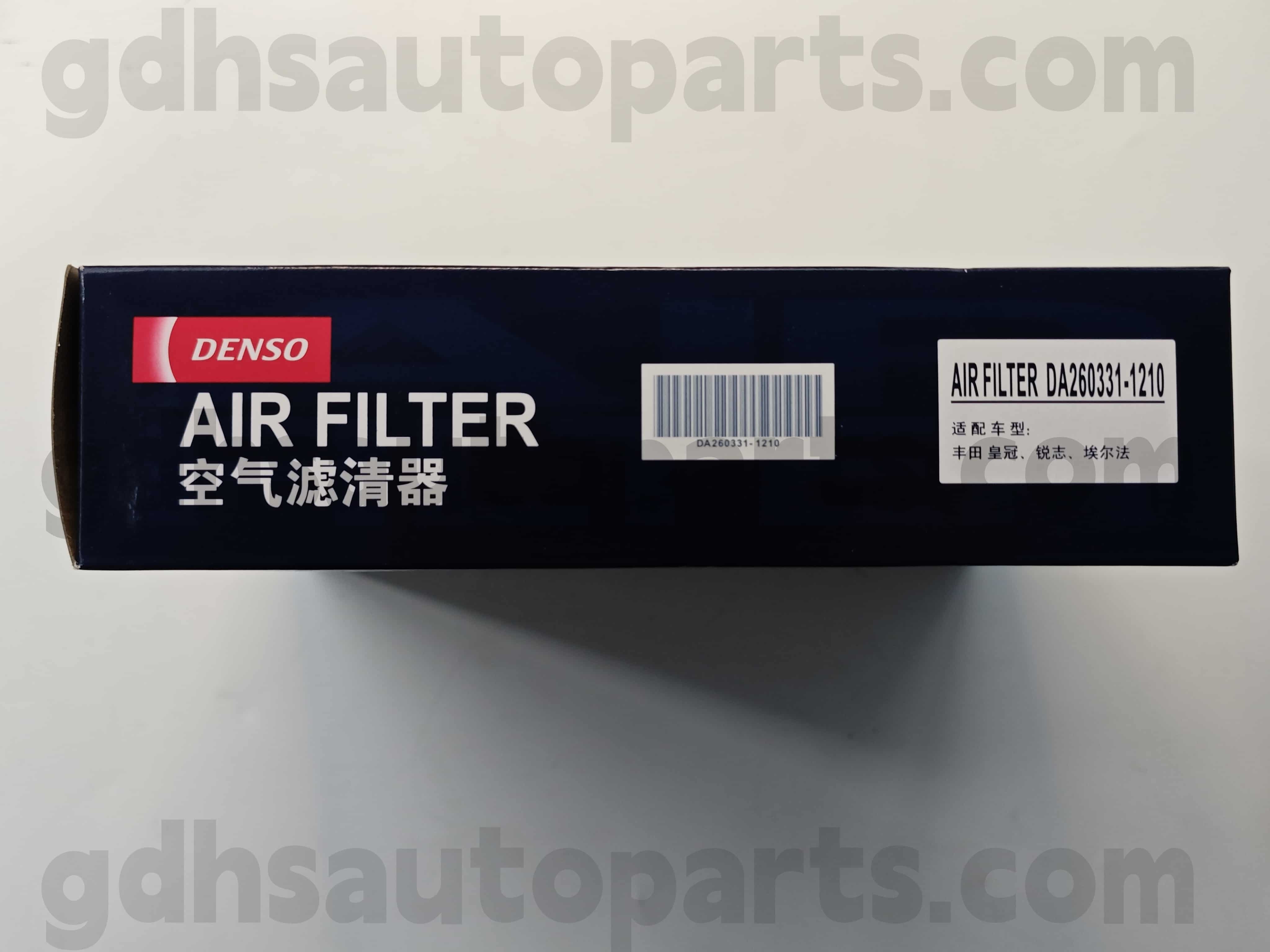 Da260331-1210 Toyota Parts Filter Adhon Genuju Oe Ora. 17801-azf16